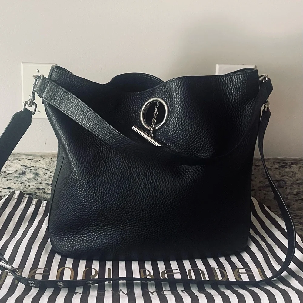 Henri Bendel Black Shoulder Bag - Picture 2 of 16